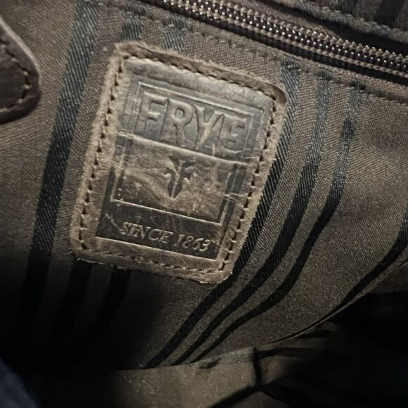 frye crossbody bag leather tote handbag Melissa - Picture 7 of 8